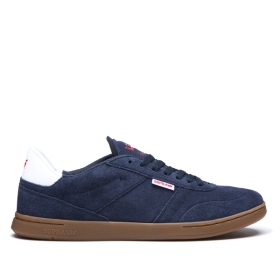 Mens Supra Low Top Shoes ELEVATE Navy/Gum | AU-34708